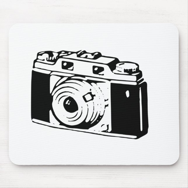 Old Camera Mouse Mat (Front)