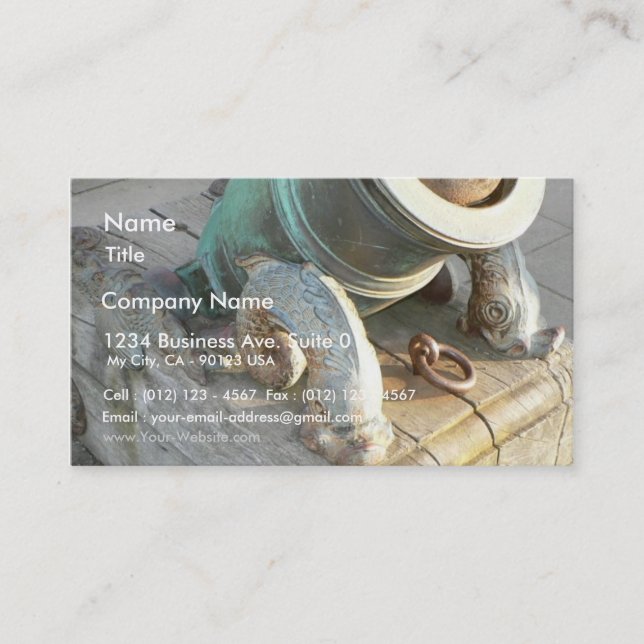 Old Canon Business Card (Front)