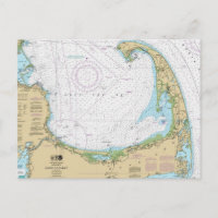 Old Cape Cod Bay Nautical Chart