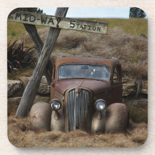 Old car coaster