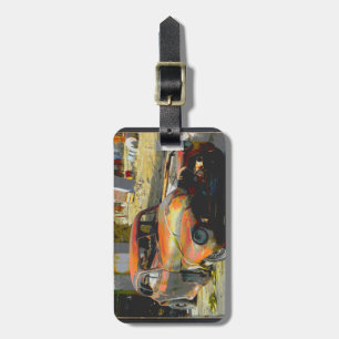 Old Car Luggage Tag Stand out in the Crowd
