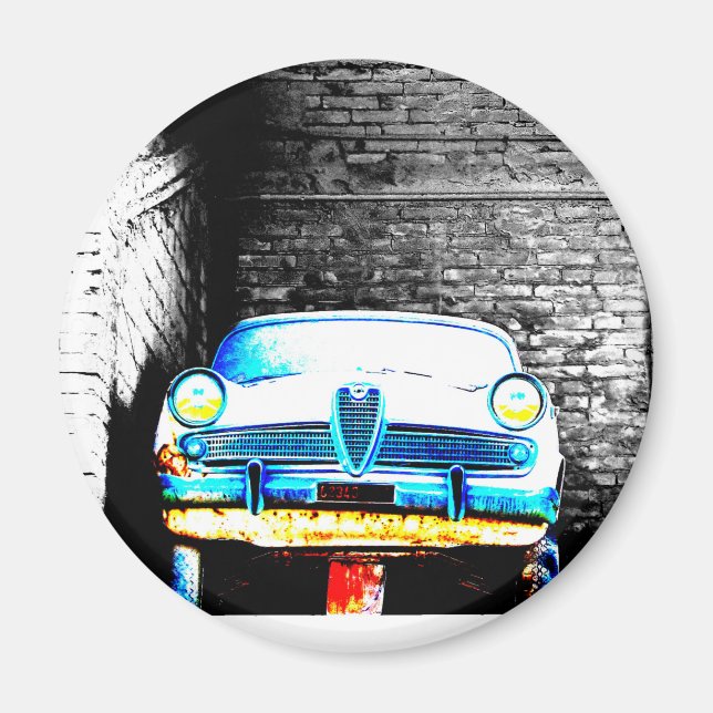 Old car magnet (Front)