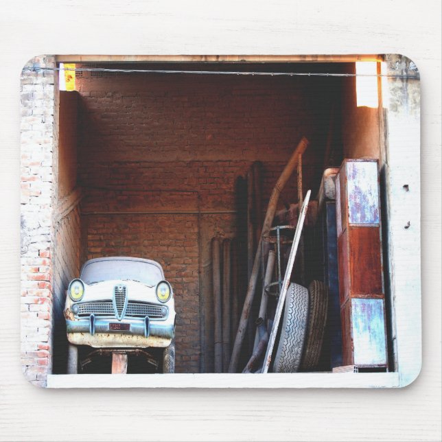 Old car mouse mat (Front)