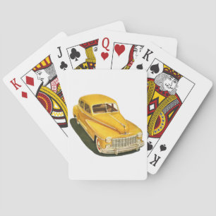 Old Car Playing Cards