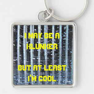 Old Car Radiator Keychain