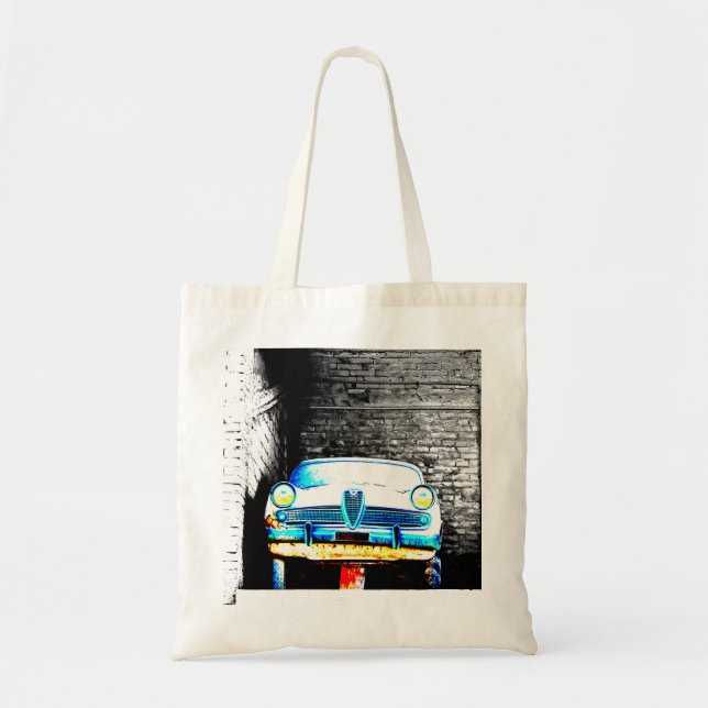 Old car tote bag (Front)