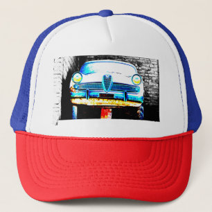 Old car trucker hat