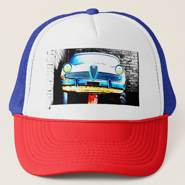 Old car trucker hat (Front)