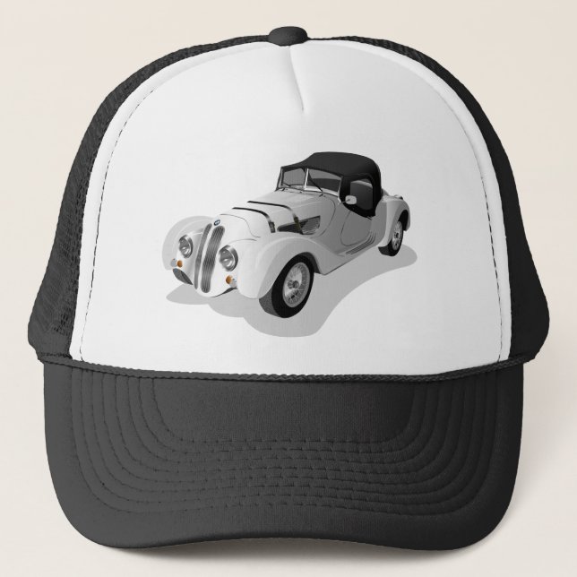 Old car trucker hat (Front)