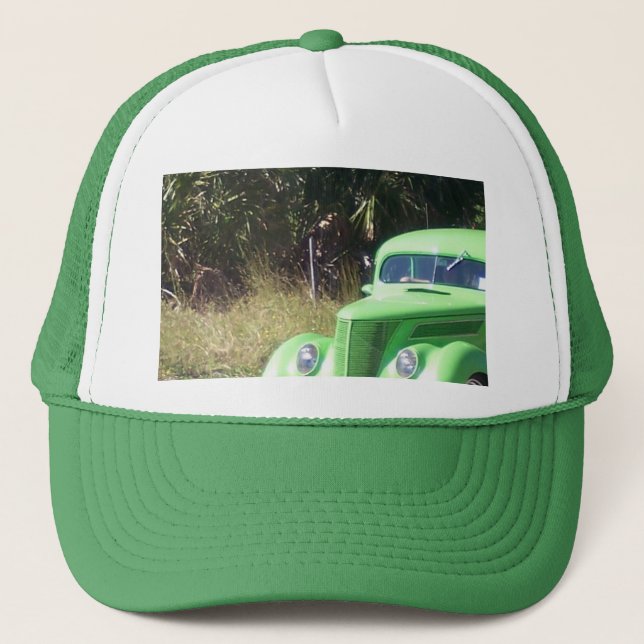 Old Car Trucker Hat (Front)