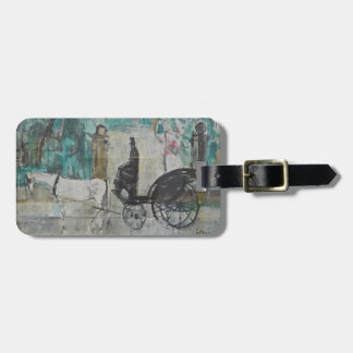 Old  Carriage Driver Luggage Tag