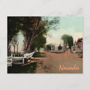 Old Carson City Road Vintage Postcard