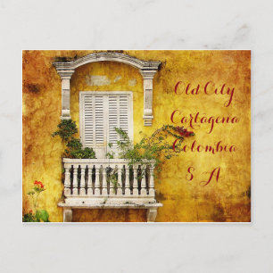 Old Cartagena Post Card