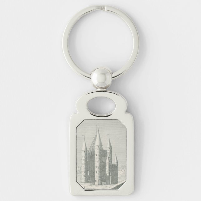 Old castle in Germany Key Ring (Front)