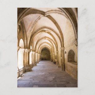 Old Cathedral Cloister Walkway Postcard