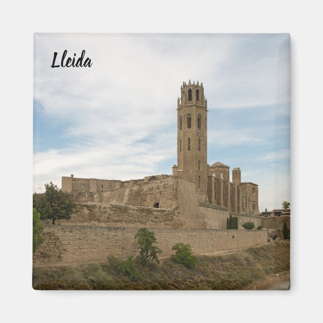 Old Cathedral of Lleida Magnet (Front)
