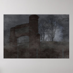 Old Cemetery Poster