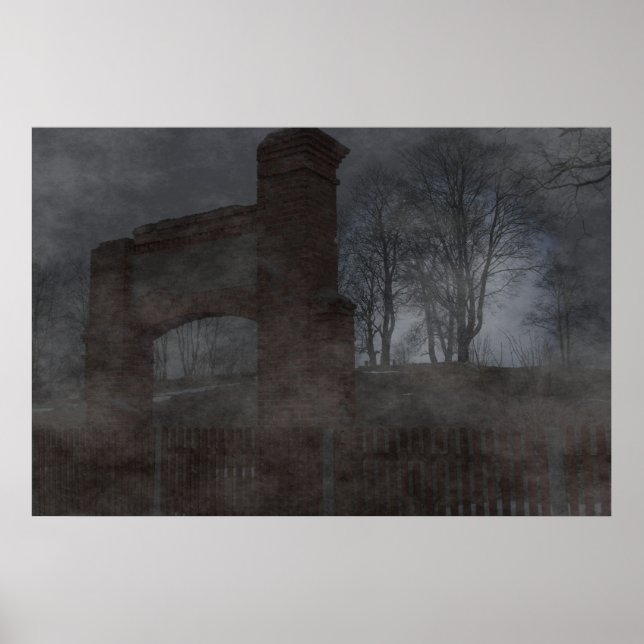 Old Cemetery Poster (Front)