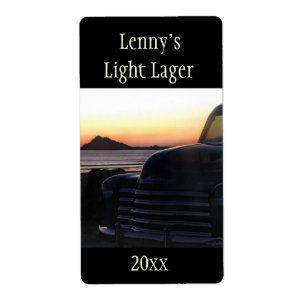Old Chevy Lager Label