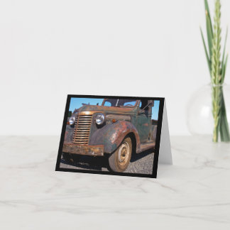 Old Chevy Truck - Card