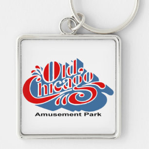 Old Chicago Amusement Park, Bolingbrook, Illinois Key Ring