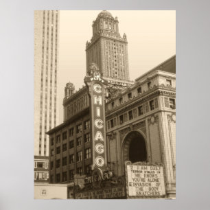 Old Chicago Photo Art Print