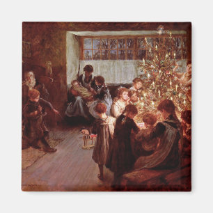 Old Christmas Magnet