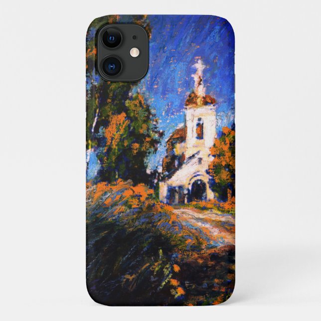 Old Church Near Moscow iPhone Case (Back)