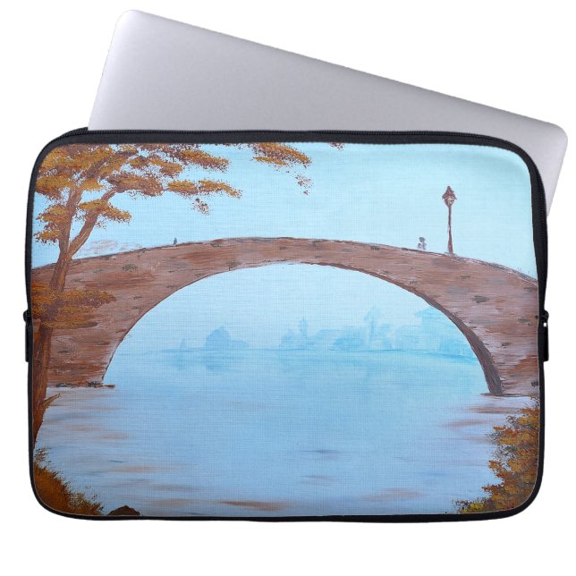 Old City Bridge  Laptop Sleeve (Front)