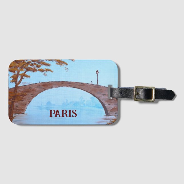 Old City Bridge  Luggage Tag (Front Horizontal)