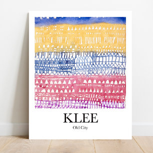 Old City by Paul Klee Poster
