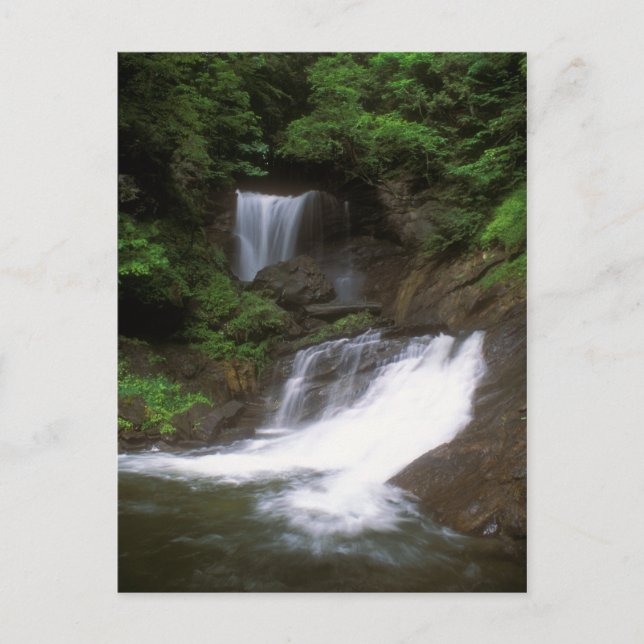 Old City Falls Vermont Postcard (Front)