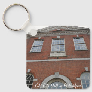 Old City Hall in Philadelphia Key Ring