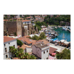 Old city Kaleici of Antalya Poster