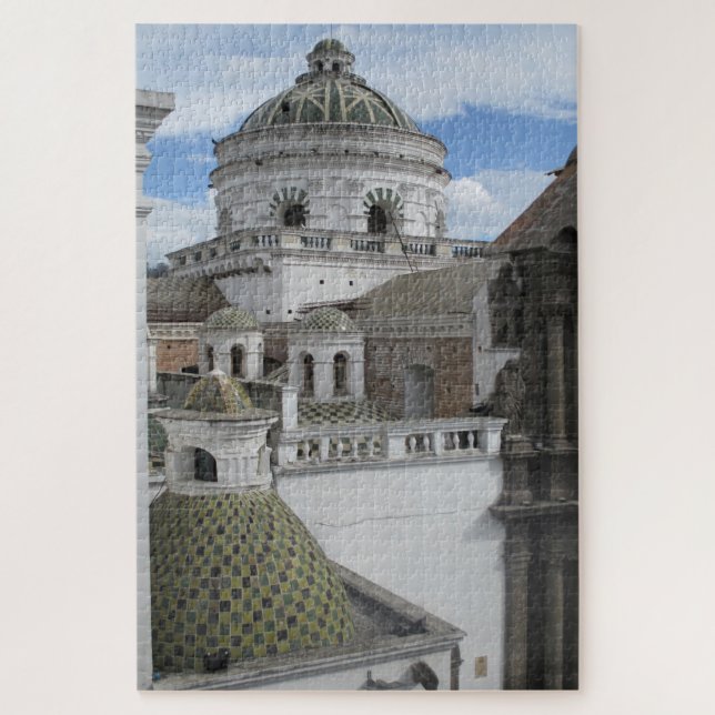 Old city of Quito Ecuador Jigsaw Puzzle (Vertical)