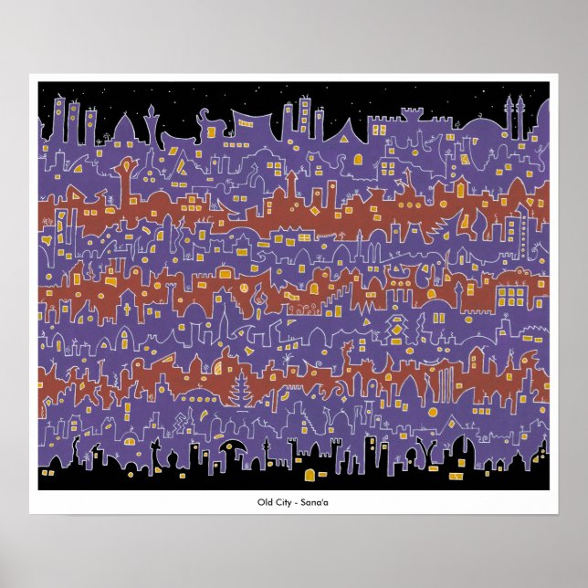 Old City - Sana'a - Print (Front)