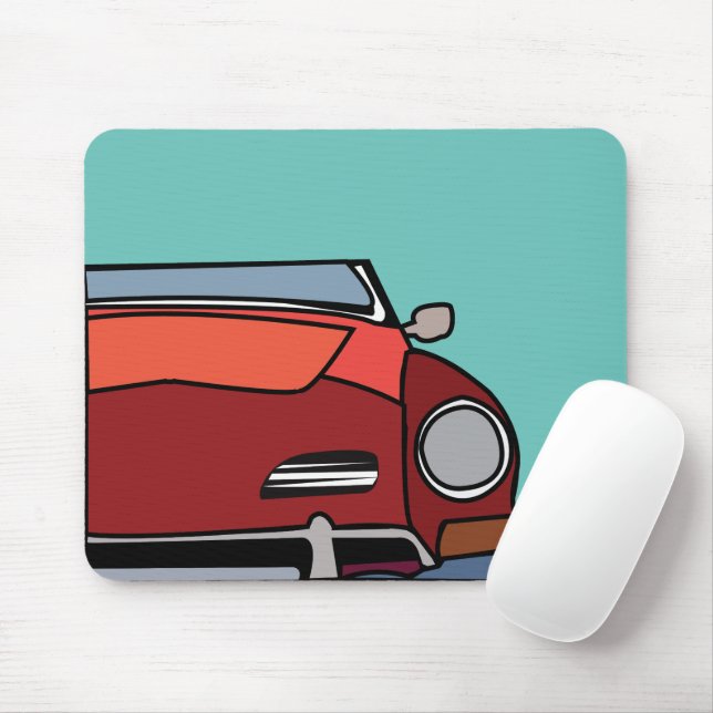 Old Classic Vintage Car  Mouse Mat (With Mouse)