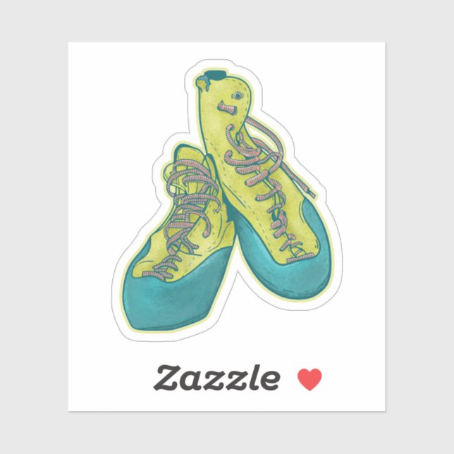 Old climbing shoes rock climbing (Sheet)
