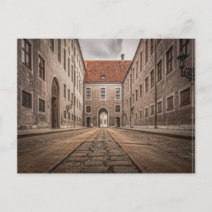 Old cobblestone building in  Munich Postcard