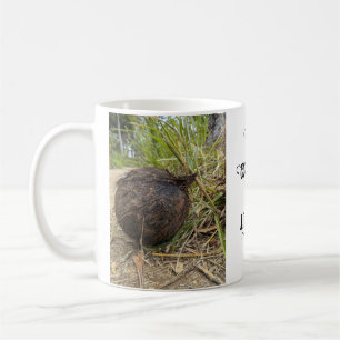 Old coconut coffee mug