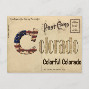 Old Colorado Postcard