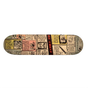 Old comic ad deck #2 skateboard