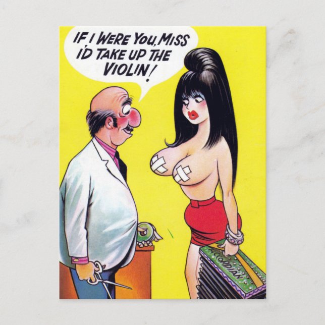 Old Comic Postcard (Front)