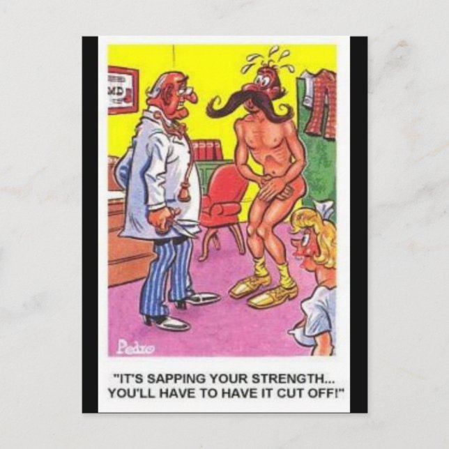 Old Comic Postcard - (Front)