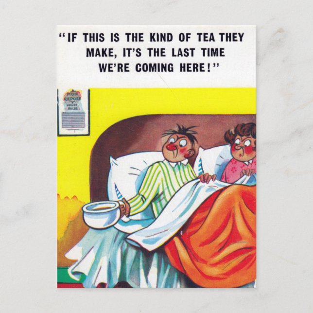 Old Comic Postcard (Front)