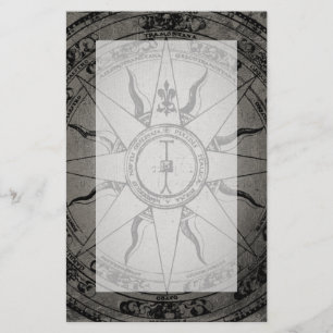 Old Compass Rose Stationery