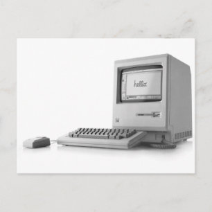 Old Computer Postcard