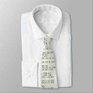Old Computer Source Code Tie