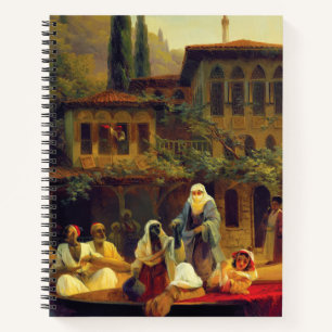 Old Constantinople Ottoman Architecture Fine Art Notebook