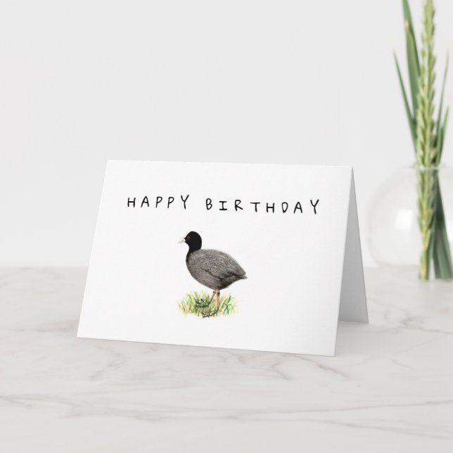 Old Coot Birthday Card (Front)